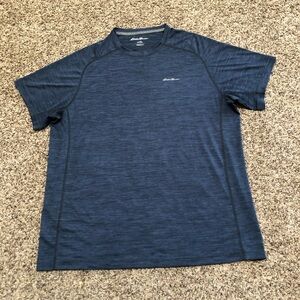 Eddie Bauer Men's Navy Short Sleeve Tee